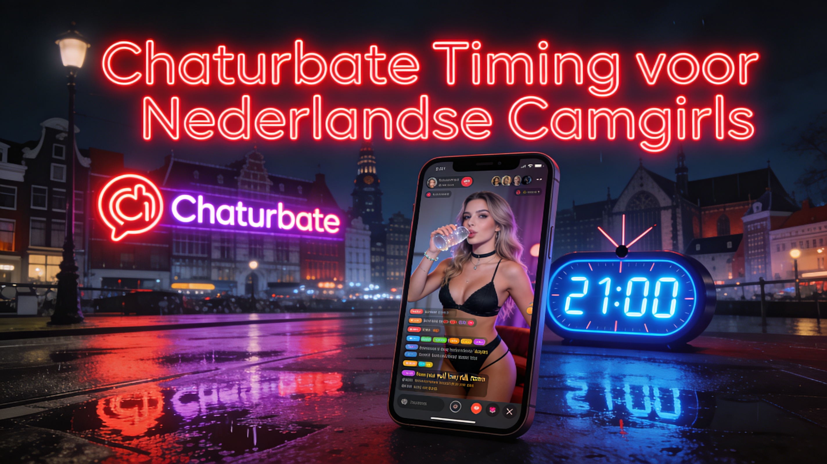 Hoe vind je de beste tijd voor NL camgirls online op Chaturbate?